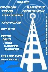 Free Tekno Party 12.13.14 juillet 2008